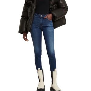COH "ROCKET CROP HIGH-RISE SKINNY" Stretch Jeans In "MARISOL"